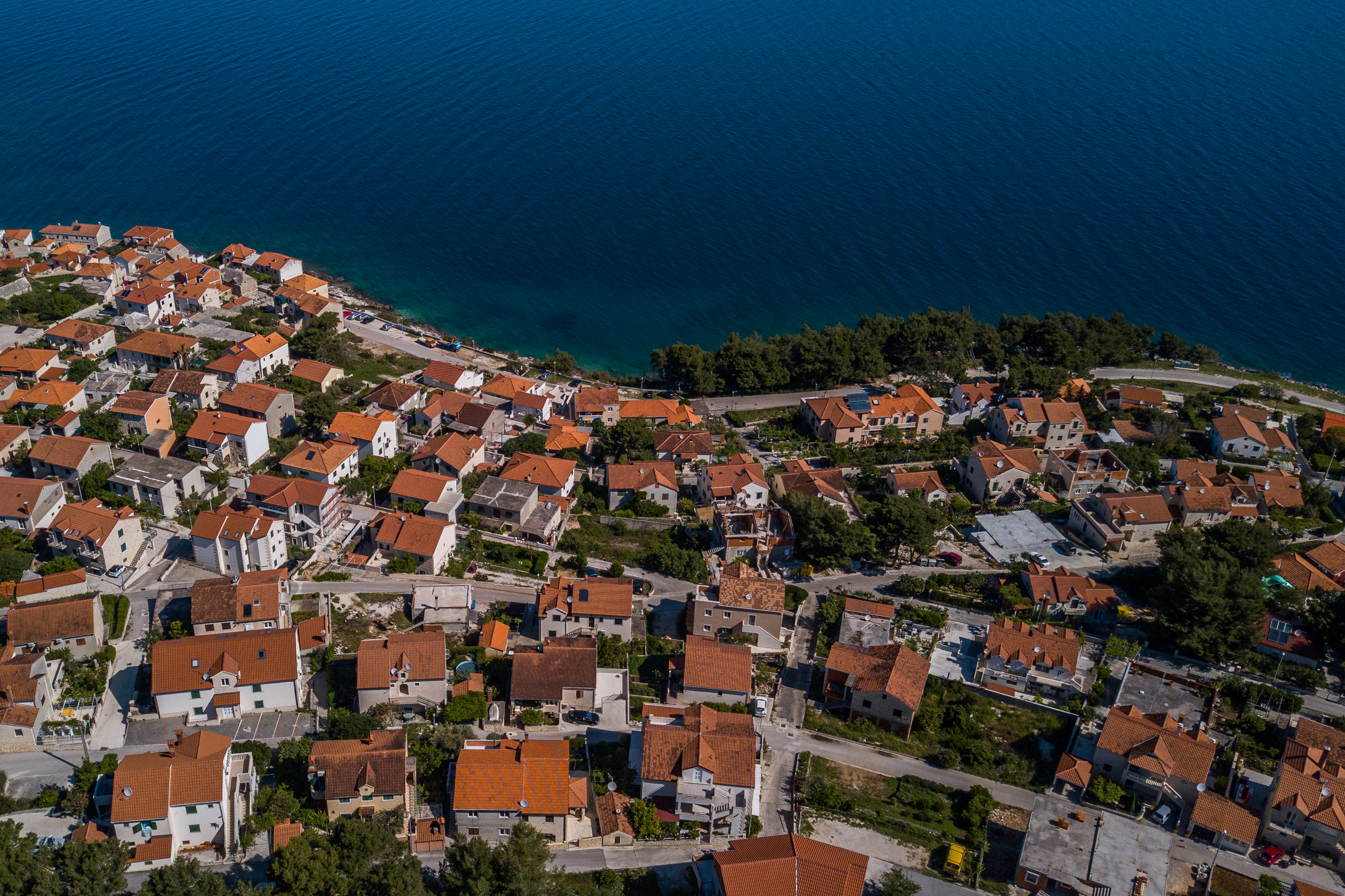 Postira from the air